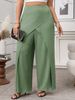 Women's Solid Color Wide-Leg Pants – Loose Fit High Waist Comfortable Trousers With Trendy Design_ecoleips.com