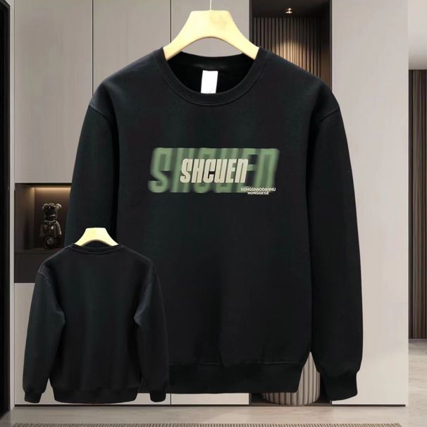 FW25 Matching Couple Cotton Crew Neck Sweatshirt - His & Hers_ecoleips.com