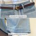 Women's Clothing Light Blue High-Waisted Wide Leg Jeans For Women Plus Size Loose Fit Slimming Petite Pear Shaped Straight Leg Jeans_ecoleips.com
