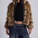 Faux Fur Zip-Up Jacket With Metal Buckles Oversized Streetwear Coat Hooded Winter Outerwear For Women_ecoleips.com