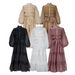 Women's Clothing Retro Palace Style Half High Collar And Lace Long Dress_ecoleips.com