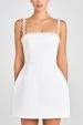 Sexy Beaded Spaghetti Strap Mini Dress – High-Waisted A-Line Summer Dress_ecoleips.com