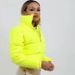 Women's Clothing Puffer Jacket With Stand Collar - Stylish Quilted Coat For Casual & Office Wear_ecoleips.com