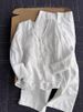 Women's Clothing I Like It Very Much I Recommend It French High End Exquisite White Linen Shirt Tops For Women_ecoleips.com