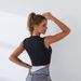 New European And American Style Tight-fitting Yoga Wear, Women's Sports On , Quick-dry T-shirts, Short Cropped_ecoleips.com