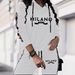Women's Casual Comfort Hooded Letter Print Two Piece Set Spring Autumn Long Sleeved Fashion_ecoleips.com