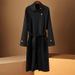 New Double-sided Woolen Coat Stand-up Collar Wool Coat Extended Lace-up Woolen Women's Coat_ecoleips.com