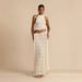 2025 Spring Summer New European And American Fashion Sexy Backless Halter Lace Vest Long Dress Set_ecoleips.com