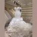 Women's Clothing Beaded Off-the-Shoulder Wedding Dress Long Sleeves Mermaid Silhouette Bodycon Design Sexy Slimming Train_ecoleips.com