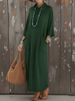 Fashion High Collar Comfortable Robe Dress 2026 Casaul Long Sleeve Knitted Party Dress Elegant Simples Solid Loose Long Dresses_ecoleips.com