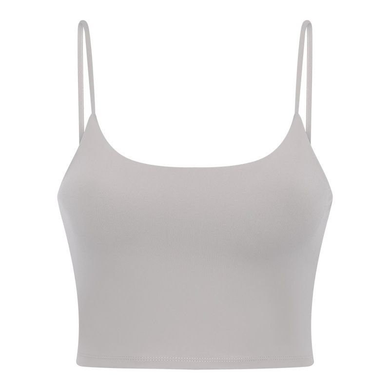Women's Clothing Sexy Strappy Sports Bra – Built-in Padding, Yoga & Gym Workout Top, Breathable & Supportive_ecoleips.com