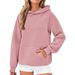 25 Autumn/Winter Women's Fashion Striped Hooded Loose-Fitting Long-Sleeved Sweatshirt_ecoleips.com