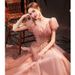 New Elegant Evening Gown For Chorus Performance Bride Wedding Toasting Banquet Annual Meeting Host Performance Dress Women's Clothing_ecoleips.com