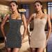 Women's Clothing Fashion Women's Hot Diamond Suspenders Sexy Slim Evening Dress_ecoleips.com