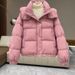 Women's Plus Size Hooded Cotton Coat Winter Short Puffer Jacket Casual Loose Fit Outerwear For Petite Ladies_ecoleips.com
