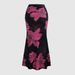 Women's Clothing Women's Full Print Pleated A Line Skirt Leisure Vacation Long Women's Clothing_ecoleips.com