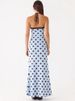 Mozision Polka Dot Backless Sexy Maxi Dress Women Elegant Halter Off-shoulder Sleeveless Bodycon Club Party Long Dress Female_ecoleips.com