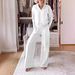 Effortless V-Neck Lounge Set – Flowy Long-Sleeve Top & Wide-Leg Pants (S-5XL, 7 Colors)_ecoleips.com