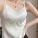 Summer Jacquard New Chinese Style Camisole With Chest Pads, Short Sleeveless Vest Women, Suitable For Outerwear Or_ecoleips.com