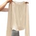 American Retro Leopard Print Bow Slanted Shoulder Long-sleeved T-shirt For Women's Early Autumn Spice Girls Slim And Thin Inner Bottom Top_ecoleips.com