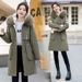 Women's Clothing Women's Detachable Hooded Parka Coat With Fleece Lining, Warm Winter Jacket, Long Loose Fit, Zipper Closure, Multiple Pockets_ecoleips.com