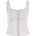 Aria Basics Aria Basics YL23278 Jacquard Lace Vintage Camisole 2026 European And American Summer Country Style Versatile Hot Girl Tank Top For_ecoleips.com