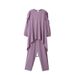 Middle East Muslim Casual Long Pants With Lace Sleeves And Short Tailcoat Daily Women's Set_ecoleips.com