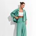 Effortless Elegance Two-Piece Set – Women's Breathable Knit Cardigan & Flowy Wide-Leg Pants (S-XXL) | Versatile Spring/Summer Outfit_ecoleips.com