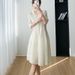 Sanzhai's Temperament Gentle, Elegant, Comfortable, And Minimalist. The Slim Fitting Dress For Women In The Summer Of_ecoleips.com