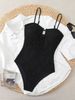 Summer Bohemian One Piece Swimsuit Backless Strappy Special Fabric Cross Border Foreign Trade Hot Selling Vacation Women's Clothing_ecoleips.com