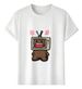 Women's T-Shirts Tshirt Muscle Freaks Domo Tv Estilo Funny Graphic Tee_ecoleips.com