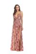 Sexy Backless Sequin Slit Dress - Long Sleeveless V-Neck Party Dress For Women_ecoleips.com