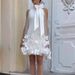 Women's Clothing Sexy Women's Clothing New Sleeveless Bow Halter Neck Slim Butterfly Dress_ecoleips.com