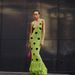 Spring Summer Women Suspender Black Polka Dot Tassel Hem Knit Dress Casual Daily Vacation Knit Dress_ecoleips.com
