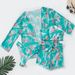 Verve 2025 Women's Swimsuit Four-Piece Set High Waist Long Sleeve With Boyshorts Bikini Outfit_ecoleips.com