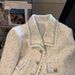 Women's Clothing Short Jacket For Women In Spring And Autumn, High End And Exquisite French Retro Lady Temperament Lapel Tweed Top_ecoleips.com