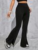 Nude-feel Wide-leg Pants That Lift The Buttocks, High-waisted Athletic/fitness Pants, Casual Bell-bottom Pants._ecoleips.com