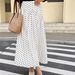 European And American Cross-border Foreign Trade Polka Dot Print Elegant Women's 2026 Spring-summer Ins Style_ecoleips.com