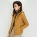 Ultra-Lightweight Women's Hooded Down Jacket With 90% White Duck Down, Slim Fit, Short Length, Zipper Closure, Plus Size Available (S-4XL)_ecoleips.com