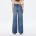 SELINE&Shilin High-end Loose Jeans For Women, 2025 Autumn And Winter Women's Straight-leg Pants, Cross-border One-piece_ecoleips.com