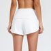 Women's High-Waist Sports Shorts Quick-Drying Summer Outdoor Fitness Yoga Training Loose Running Pants With Pockets_ecoleips.com