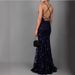 Women's Elegant Luxury Sequined Spaghetti Strap Bodycon Backless Long Dress For Party Evening Cocktail_ecoleips.com