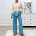 DiYun European And American Vacation Casual Style Color-Block Striped Straight Two-Piece Women's Suit 2025_ecoleips.com