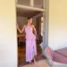 Cross-Border Exclusive High-End Chiffon Dress For Women, Ruffled Pleated Design Slimming Mid-Length Dress, European And_ecoleips.com