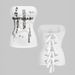 Women's Slim Fit Vest Top Backless Letter Print European American Style Fashion Design Hollowed out Tie Wholesale_ecoleips.com
