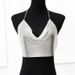 European And American Women's Fashion Cross-Border New Sequin Strap Party Nightclub Music Festival Sexy Hot Girl Metal_ecoleips.com