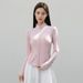 Stand-up Collar Sunscreen Clothes Women's New Summer Sunscreen Clothes Slim And Breathable Yoga Jackets Outdoor Cool Sunscreen Skin Clothes_ecoleips.com