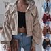 Ins Style Autumn Winter European American Lantern Long Sleeve Corduroy Casual Short Jacket Hot-Selling_ecoleips.com