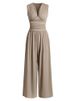 K New Sleeveless Knitted Overalls With Wide-leg Pants_ecoleips.com