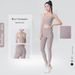 Women's Clothing Solid Color Yoga Suit Sports Underwear Beautiful Back Bra Breast Tucking Fitness Pants High Waist Abdomen Tucking Hip Lifting Autumn_ecoleips.com